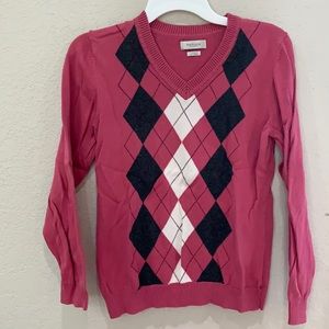 Argyle sweater